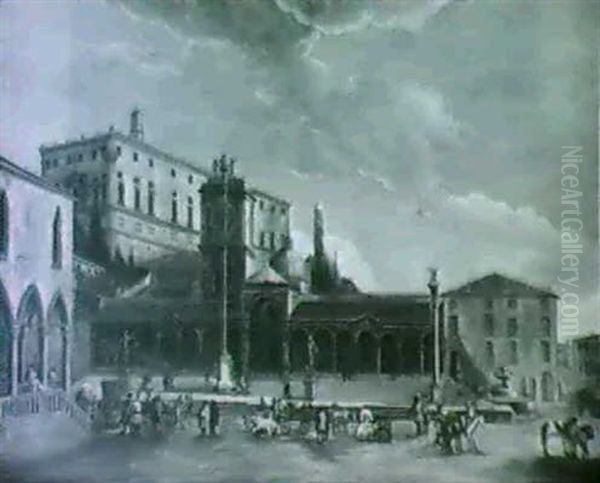 Udine, The Piazza Contanera - view 1