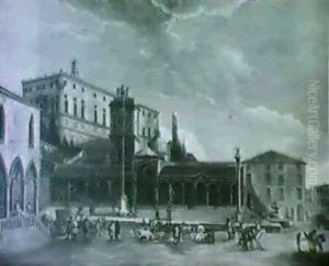Udine, The Piazza Contanera Udine, The Piazza Contanera