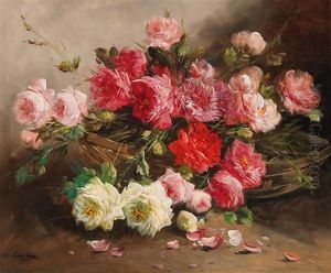 Basket Of Roses Basket Of Roses