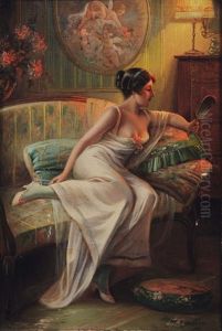 Elegante Au Miroir by Max Carlier