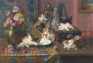 Jeux De Chatons by Max Carlier