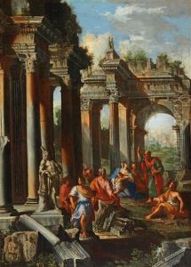 Capriccio Of Ruins With The Sermon Of Saint Paul; And Capriccio Of Ruins With The Beheading Of Saint Paul