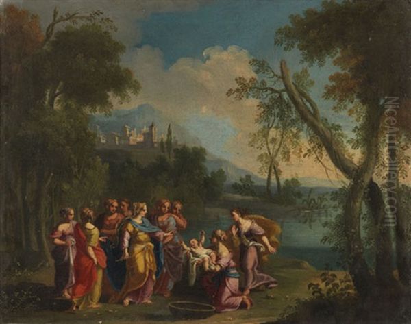 Die Auffindung Des Moses - view 1