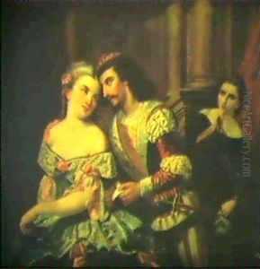 Der Verbotene Liebesbrief by Giulio Carlini