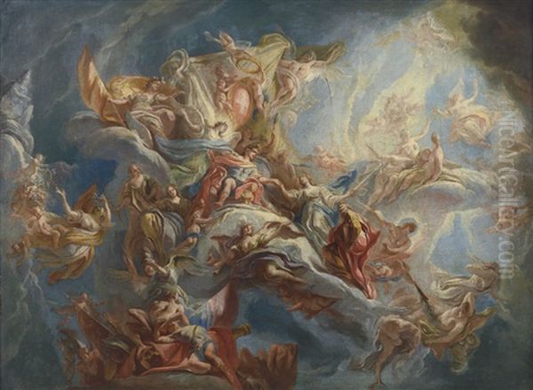 Scena Allegorica Con Divinita Mitologiche - view 1