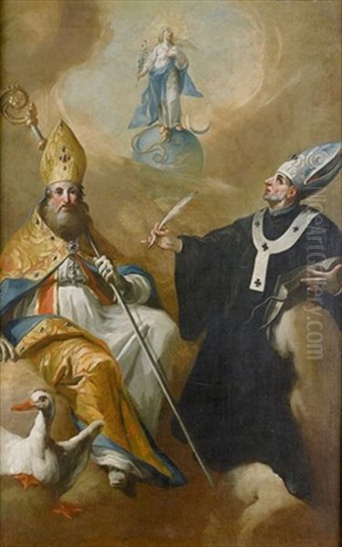 Die Heiligen Geminianus Von Modena Und Andrea Corsini - view 1