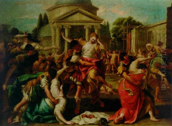 The Rape Of The Sabines - view 1