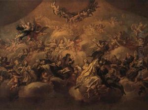 La Disputa Del Sacramento by Carlo Innocenzo Carlone