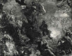 La Predication De Saint Jean-baptiste by Carlo Innocenzo Carlone