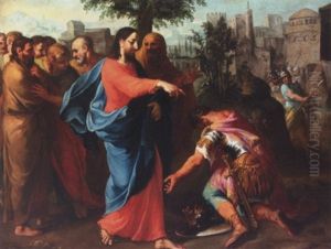 Christ Healing The Roman Centurians's Servant by Giovanni Battista Carlone
