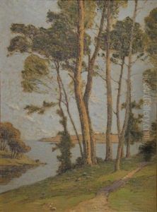 Landscape by Charles Carlos-Lefebvre