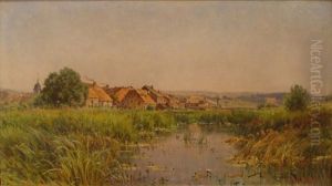 Le Village De Rebeurville by Mario Cornilleau Raoul Carl-Rosa