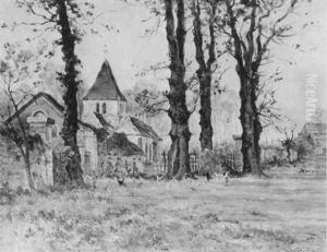 Village En Ile De France, Eglise Village En Ile De France, Eglise