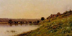 Landschaft An Der Seine Landschaft An Der Seine