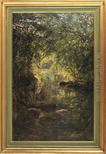 Waldbach by Carl Carlsen