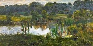 Landscape With A Small Lake Landscape With A Small Lake