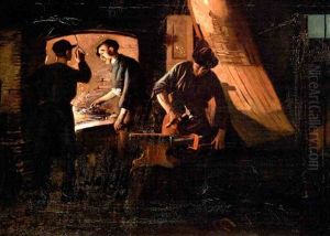 Fra En Smedje by Carl Carlsen
