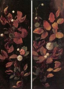 Opstilling Med Blomster by Carl Carlsen