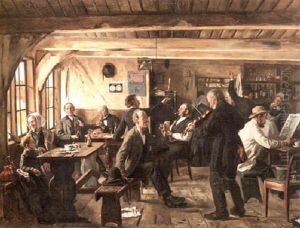 A Musical Interlude At An Inn by Carl Carlsen