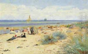 Legende Born Pa Stranden by Carl Carlsen