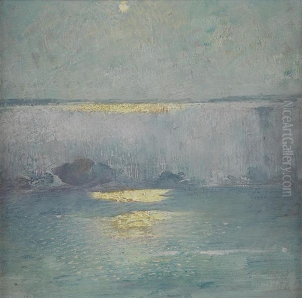 Moonlight On Niagara - view 1