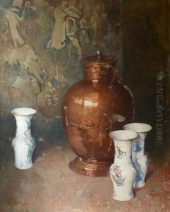 Copper And Porcelain by Emil Carlsen
