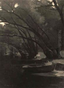 Under The Willows by Emil Carlsen