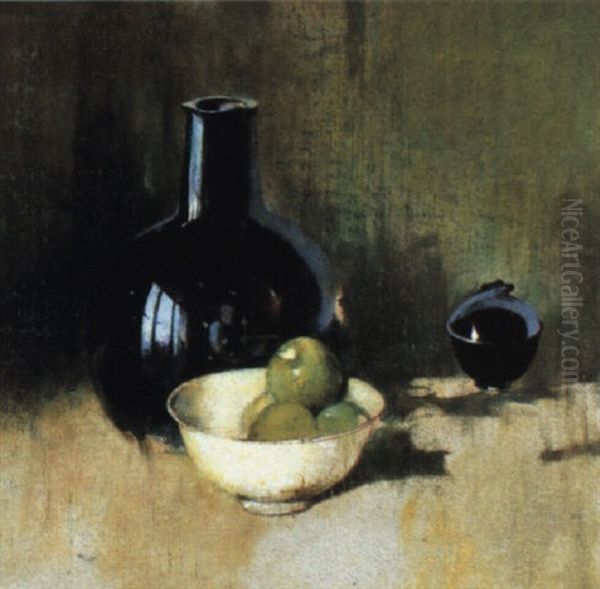 Still Life With Green Apple - view 1