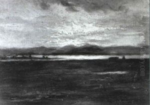 Sunrise Landscape by Emil Carlsen