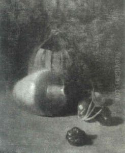 Still Life With Jog And Red Peppers