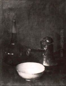 Still Life With Copper Pot by Emil Carlsen
