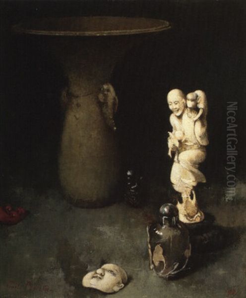 Still Life With Oriental Works Of Art - view 1