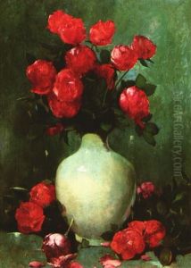 Red Roses by Emil Carlsen
