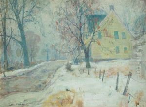En Passiar Pa Gardspladsen by John Fabian Carlson