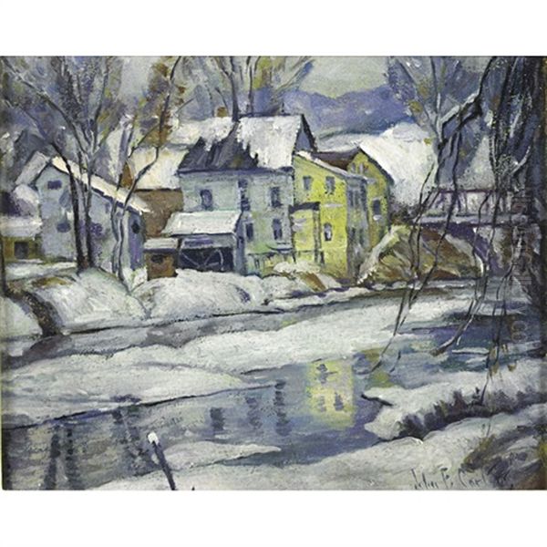 The Old Mill In Winter - view 1