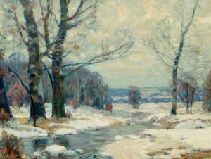 Winter's Magic, Woodstock, New York by John Fabian Carlson