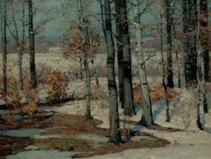 At The Forest's Edge by John Fabian Carlson