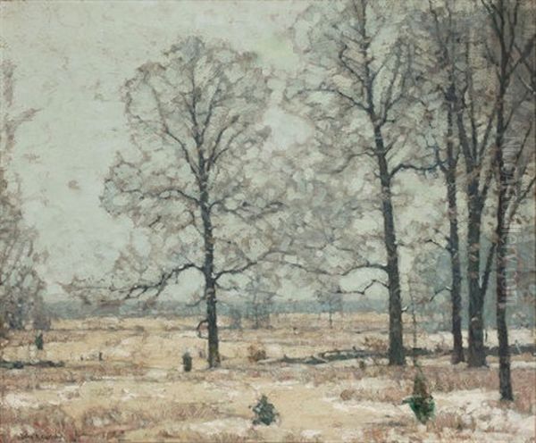 Winter Hickories - view 1