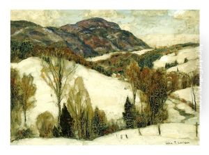 Wintry Hills by John Fabian Carlson