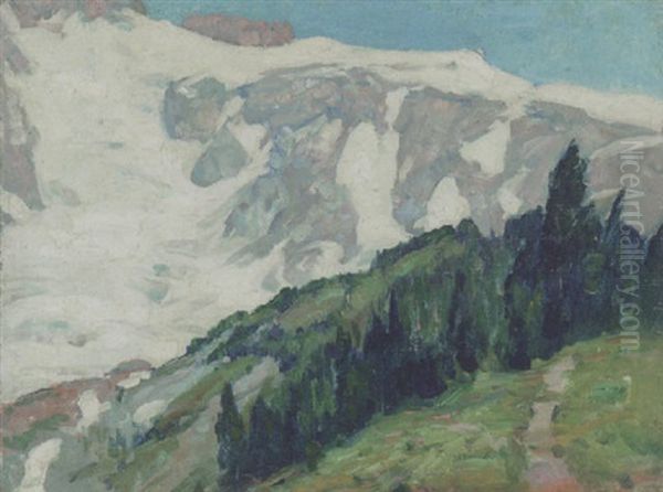 Slopes Of Mt. Rainier - view 1