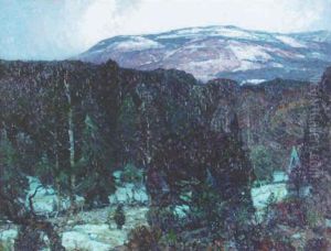 Sombre Uplands by John Fabian Carlson