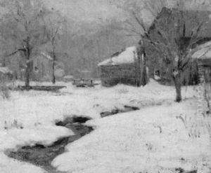The Brook by John Fabian Carlson