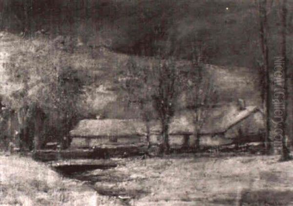 House In Winter - view 1