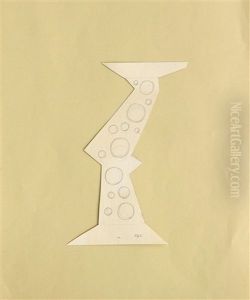 Komposition - Collage by Otto Gustaf Carlsund