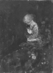 Kneeling Child by Florence Carlyle