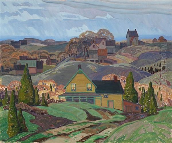 Farmhouses, Newton Robinson, Ontario - view 1
