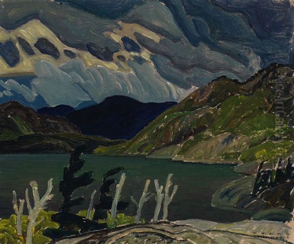 Storm Over Hills, Cranberry Lake - view 1