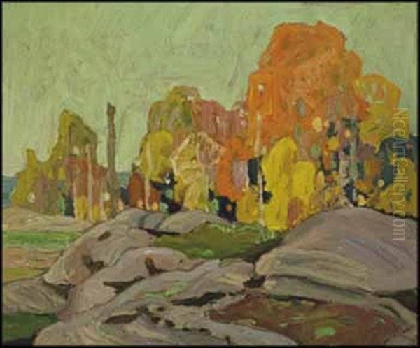 Autumn Trees - view 1