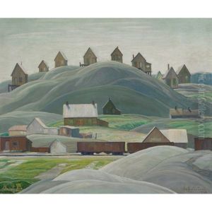 Mill Houses, West River (+ Mill Houses, West River Study; 2 Works) Mill Houses, West River (+ Mill Houses, West River Study; 2 Works)