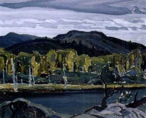 Bay Across From Cabin by Franklin Carmichael